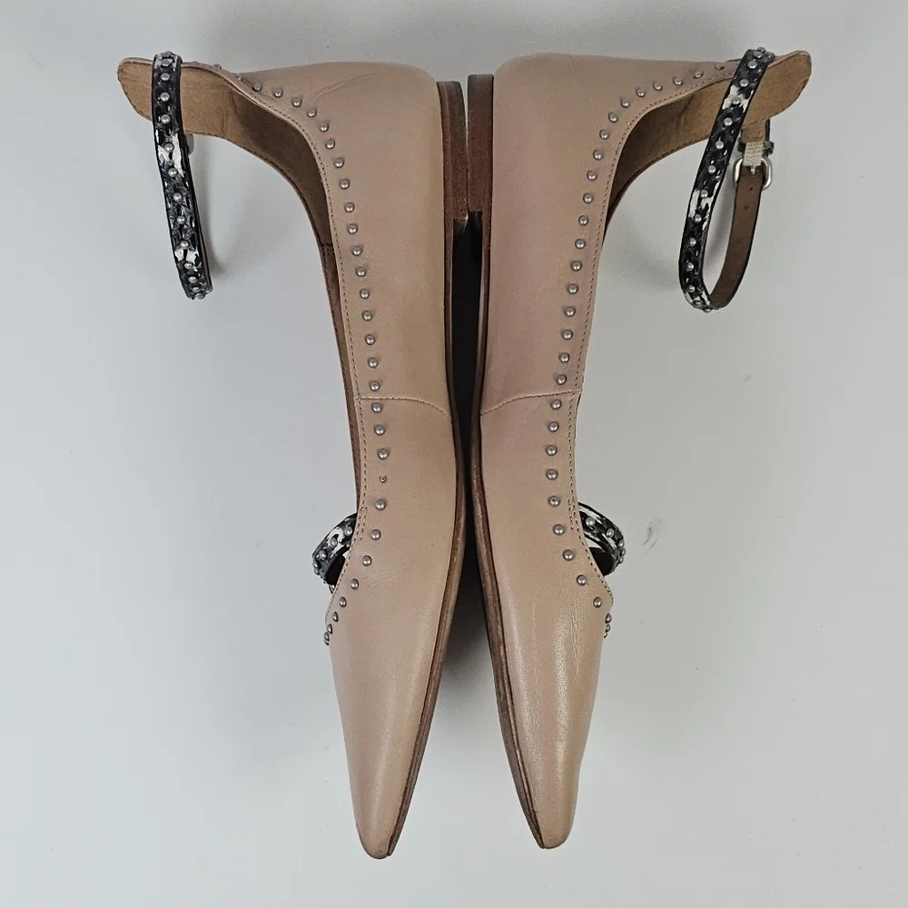 Coach Nude-Beachwood Jody Flats - Picture 11 of 15